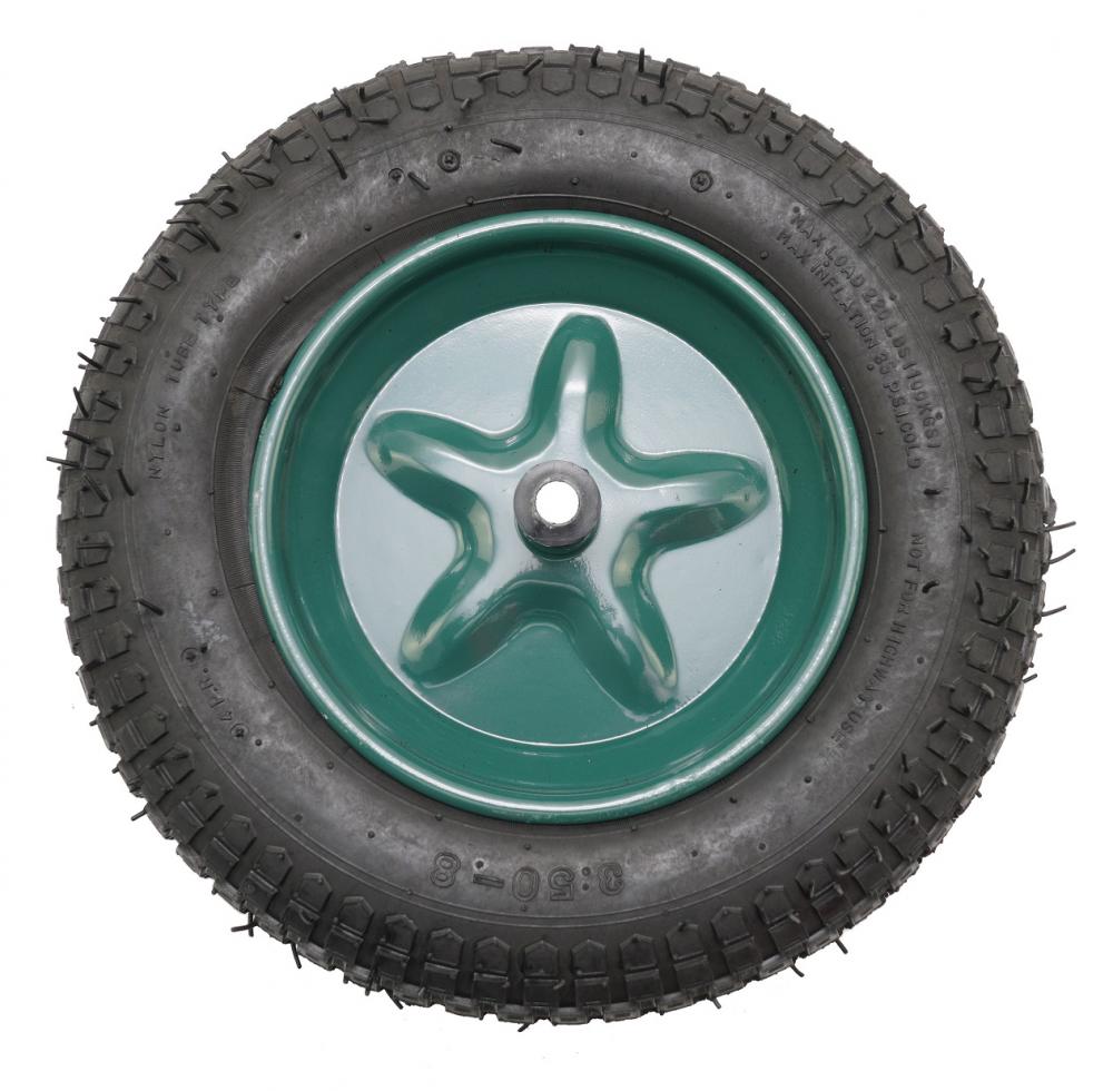 Roata roaba - tt - ax subtire 14mm - mixt - 3.50-8 4pr, 1, atomico.ro