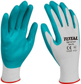 TOTAL - MANUSI DE PROTECTIE - NITRIL + TEXTIL - XL