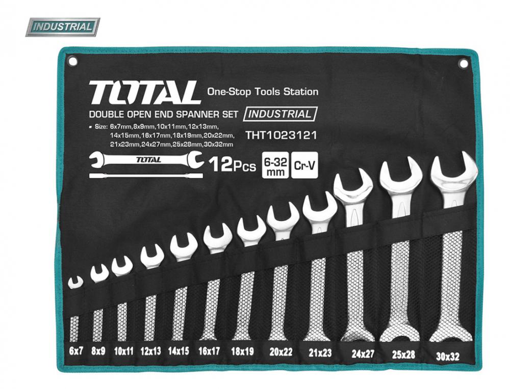 Set 12 chei fixe TOTAL - 6-32mm, 1, atomico.ro