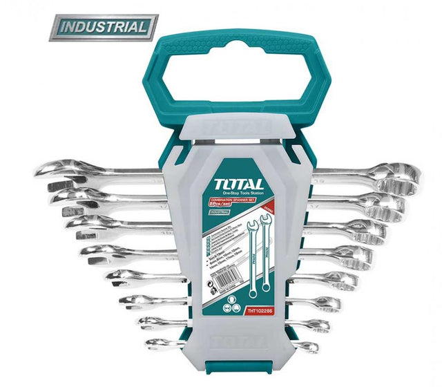 TOTAL - SET DE 8 CHEI COMBINATE - 6-19MM INDUSTRIAL
