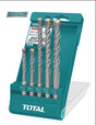 TOTAL - SET BURGHIE ROTOPERCUTOR SDS PLUS 5 BUC INDUSTRIAL