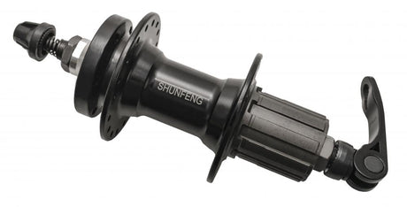 Componente, Butuc spate 26, casetat, aluminiu, disc, prindere rapida, cu rulment, 36H, 1, atomico.ro