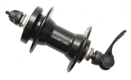 Componente, Butuc fata 26, aluminiu, disc, prindere rapida, cu rulment, 36H, 1, atomico.ro