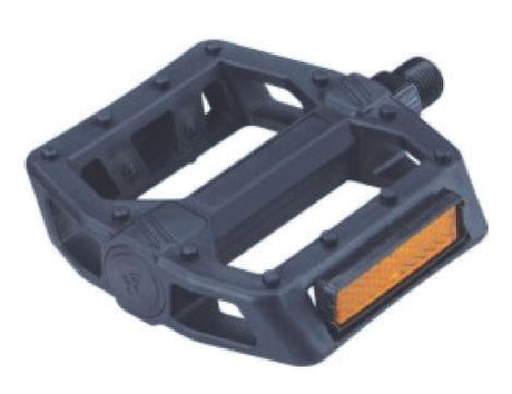 Piese scuter, Pedale mtb/bmx  -  nylon  -  cos cu bile  - ax otel tratat cu bor marime  - ax 9/16  -  108x103mm, atomico.ro