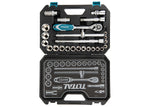 TOTAL - TRUSA DE CHEI TUBULARE 1/2 CU ANTRENOR 25 PIESE INDUSTRIAL