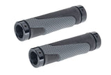 MANSOANE - STRIKE Inele blocare din Aluminiu  -  TPR Forma egonomica  -  Bi-Color Negru - Gri  -  