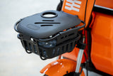 Triciclu electric Blade TRIP X2 2000 W, 25 km/h, autonomie pana la 70 km, baterie plumb- acid 72 V 20 Ah, greutate maxima 160  kg, Fara permis, negru-portocaliu