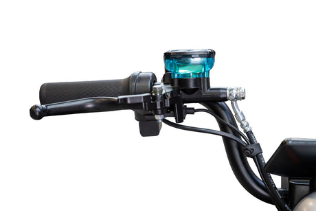 Blade, Triciclu electric persoane BLADE VIVA 14, 1200W, 60V 20Ah, 25 km/h, fara permis, autonomie 50 km, portocaliu-negru, 7, atomico.ro