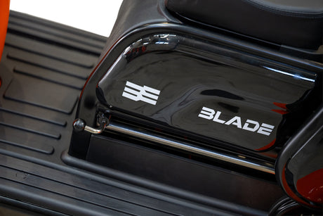 Blade, Triciclu electric persoane BLADE VIVA 14, 1200W, 60V 20Ah, 25 km/h, fara permis, autonomie 50 km, portocaliu-negru, 15, atomico.ro