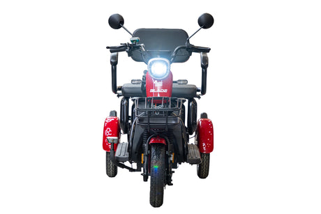 Blade, Triciclu electric persoane BLADE VIVA 14, 1200W, 60V 20Ah, 25 km/h, fara permis, autonomie 50 km, rosu-negru, 5, atomico.ro