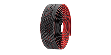 Syncromate, Ghidolina Velo Elastic Wrap, PU + microfibra, VEX gel, shockproof, perforata, D2, negru / rosu, 1, atomico.ro