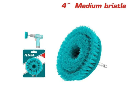 Accesorii scule electrice TOTAL, Perie duritate medie Total 4 pentru pardoseli, gresie, faianta, 1, atomico.ro