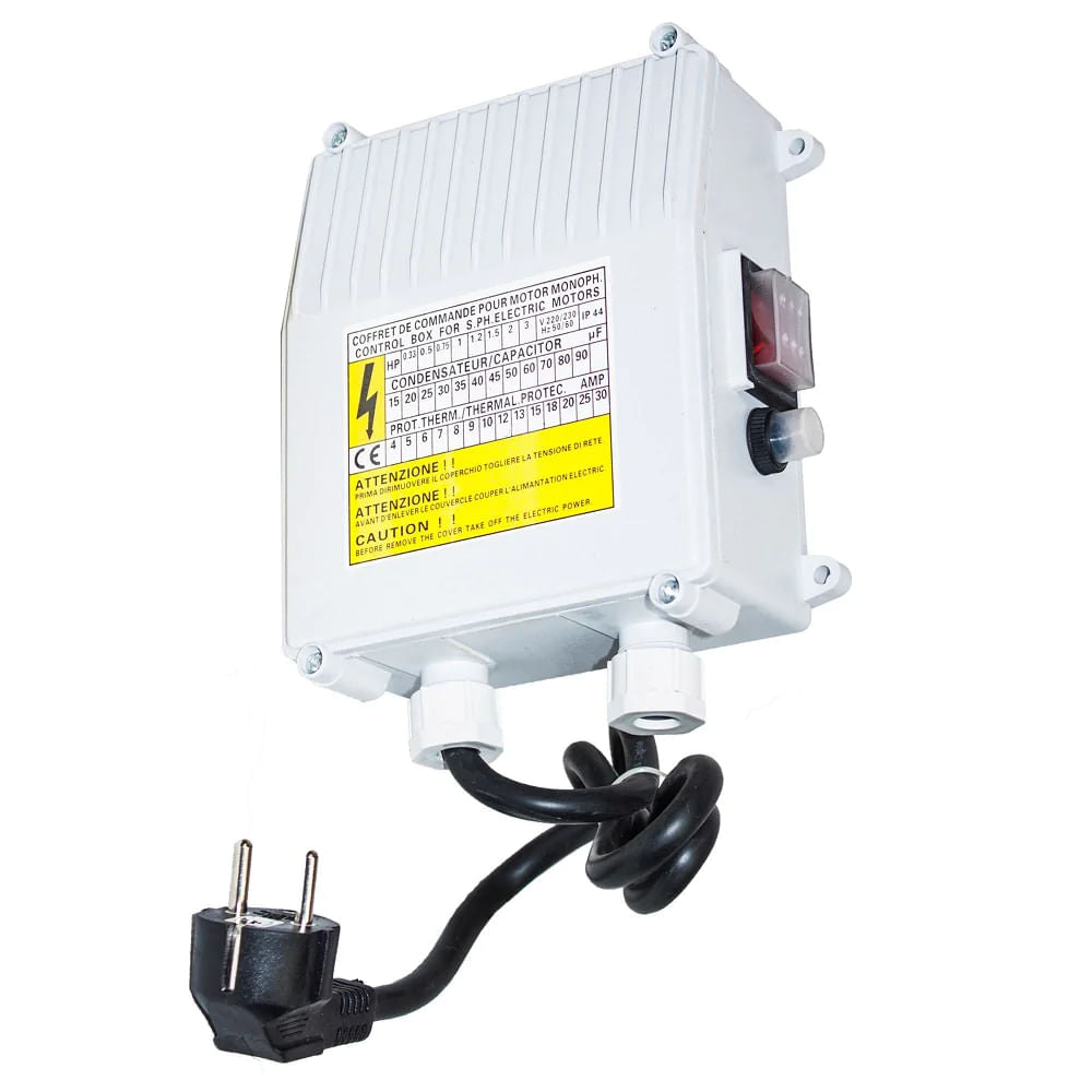 Cutie control pompa ProGARDEN , 10A, 30uF, 1.1kW, 1, atomico.ro