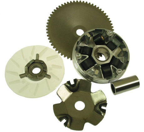 Produse, Variator gy6 complet gy6 50 role + ghiduri + bucsa + paleta racire + fulie dintata + pinion cuplaj rac, 4, atomico.ro