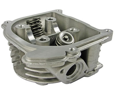 Piese motor pentru scuter, Chiulasa gy6 60 - cu supape, 6, atomico.ro