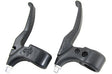 MANETE FRANA PLASTIC NEGRU  