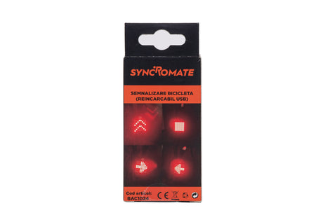 Accesorii pentru biciclete, Semnalizare bicicleta (reincarcabil USB), 6, atomico.ro