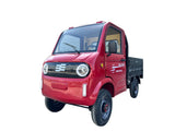 Masina Pickup Cargo electric fara permis BLADE - CARGO PRO 12, 3000W, 25 km/h, 72V 100Ah, 800 kg sarcina, autonomie 100 km, rosu-negru