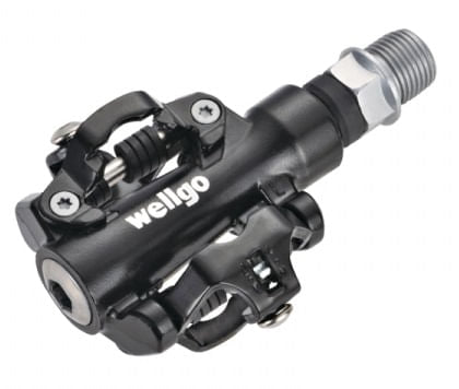 Componente, Pedale Wellgo M094B, aluminiu, ax Cr-Mo, 80.6 x 65.3 x 33.8 mm, negru, 318 g, bucsa DU, 1, atomico.ro