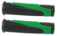 MANSOANE - CAPER  -  TPR Forma ergonomica Anti-alunecare  -  Bi-Color Negru - Verde  -  130mm 