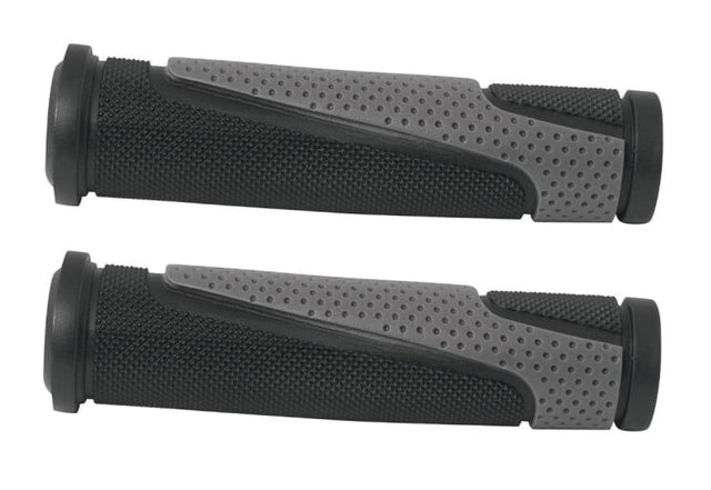 MANSOANE - CAPER  -  TPR Forma ergonomica Anti-alunecare  -  Bi-Color Negru - Gri  -  130mm 
