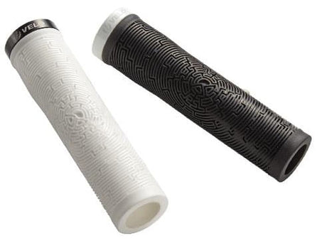 Syncromate, Mansoane Velo Warp VEXK, 130 mm, fixare cu inele blocare, alb, atomico.ro