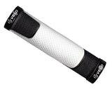 MANSOANE VELO - Slice  -  Cauciuc  -  130mm Fixare Inele blocare  -  Alb/Negru