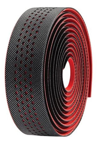 Syncromate, Ghidolina Velo Elastic Wrap, PU + microfibra, VEX gel, shockproof, perforata, D2, negru / rosu, 2, atomico.ro