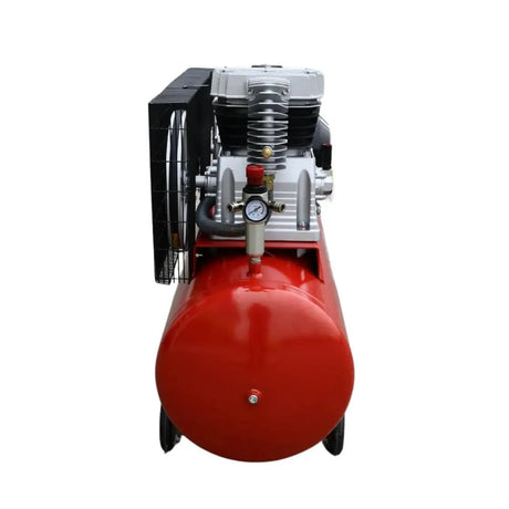 Compresoare cu ulei, Compresor Aer Industrial Trifazat Rotakt ROCP-200-10 200L, 4CP, 2 Cilindrii, Debit 480L/min, Presiune 10 Bar, Capacitate butelie 200L, 3, atomico.ro