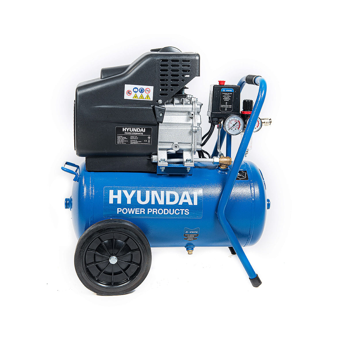 Compresor de aer pe ulei HYUNDAI, 24L, HY-AC2402, 1600 W, 8 bar, 24 L, 1, atomico.ro