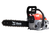 PROMO Drujba BLADE Alpin 520, 2 lame si 2 lanturi, 3 ulei motor rosu 0.5L