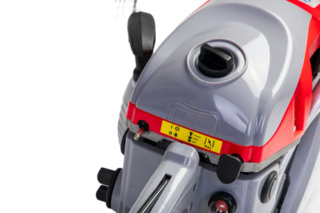 Oferta Zilei, Drujba pe benzina BLADE Alpin 520 - 5CP, 2 lame si 2 lanturi + ulei ungere lant L150, toporisca Total 600g, 7, atomico.ro