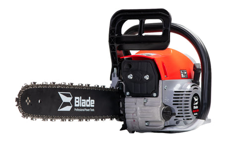 Oferta Zilei, Drujba pe benzina BLADE Alpin 520 - 5CP, 2 lame si 2 lanturi + ulei ungere lant L150, toporisca Wolfson 600g, 4, atomico.ro
