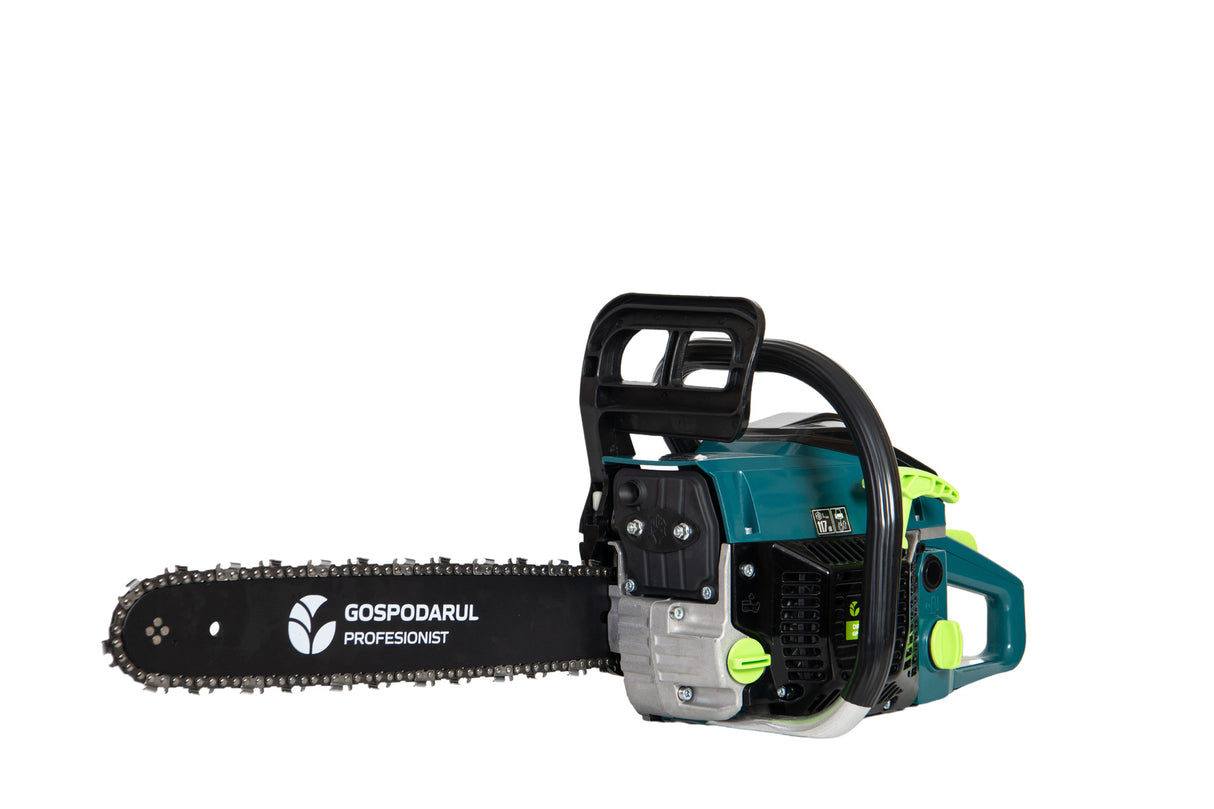 Drujba pe benzina Gospodarul Profesionist GP-5200 - 5 CP, 52cc + ulei ungere lant L150 si ulei amestec 0.5L, 2, atomico.ro