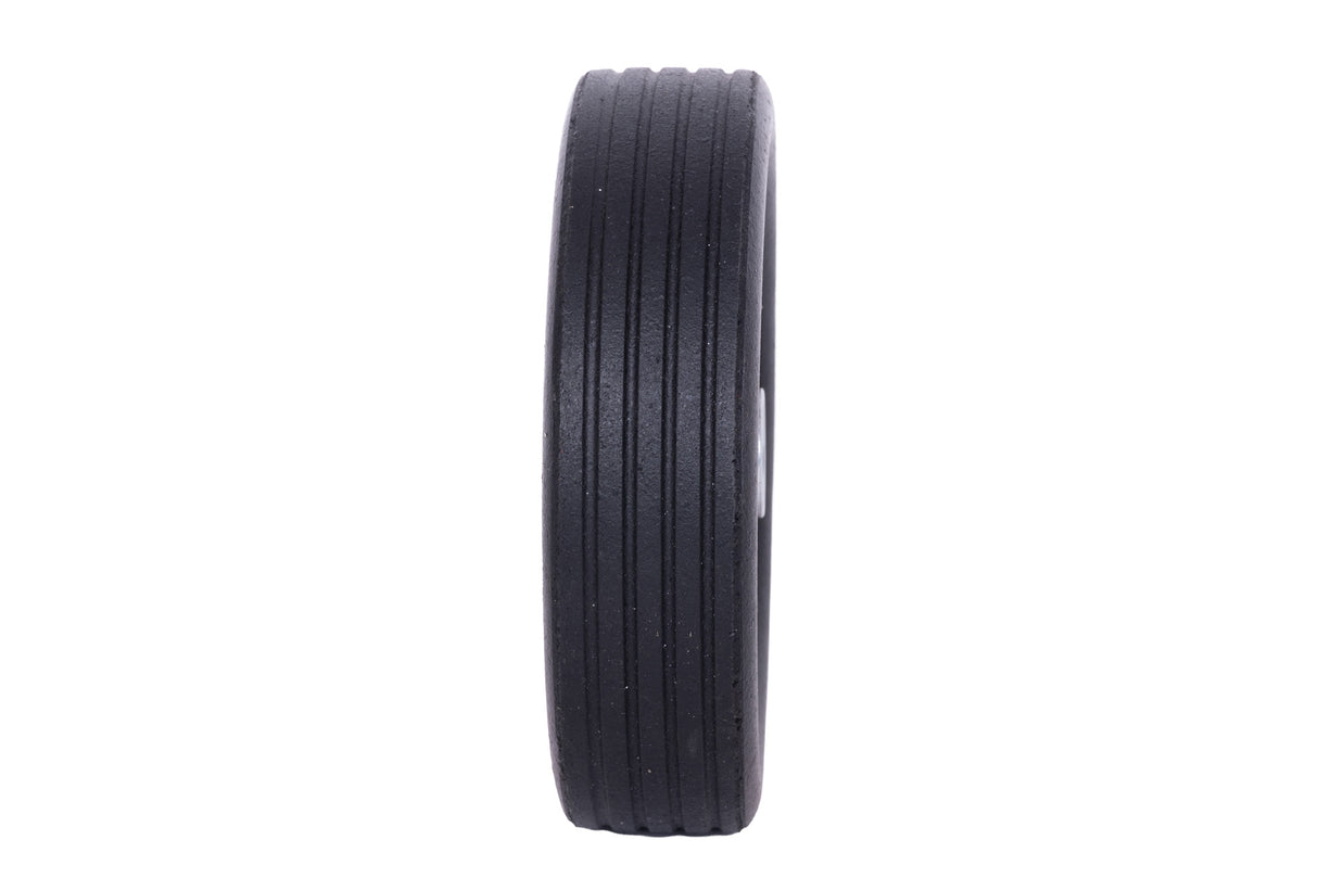 Roata carucior - mica - cauciuc brut striat - rulment - 125x40 5, 4, atomico.ro