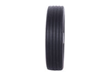 Roata carucior - mica - cauciuc brut striat - rulment - 125x40 5