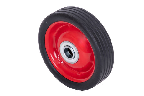 Utilaje Constructii, Roata carucior - mica - cauciuc brut striat - rulment - 125x40 5, 1, atomico.ro