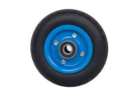 Utilaje Constructii, Roata carucior 250-4 (8"), cauciuc brut striat, cu rulment, 1, atomico.ro