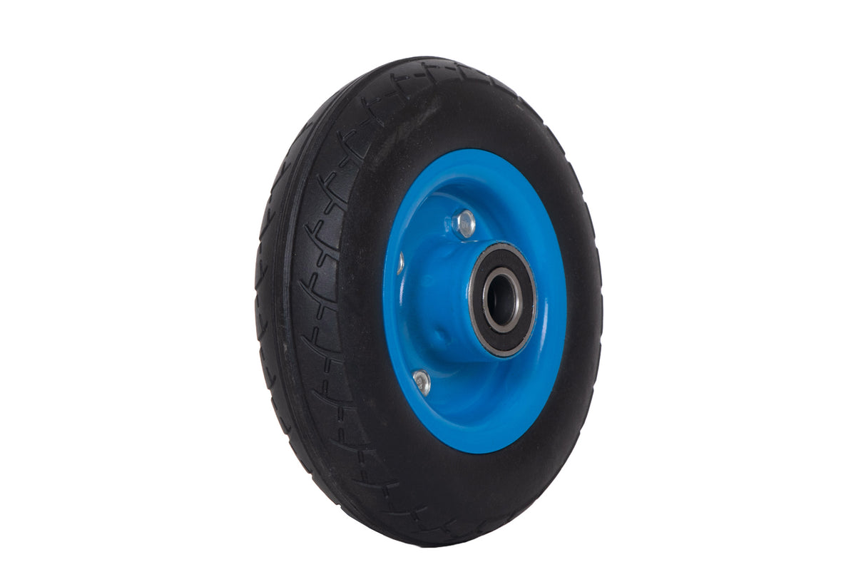 Roata carucior 250-4 (8"), cauciuc brut striat, cu rulment, 2, atomico.ro