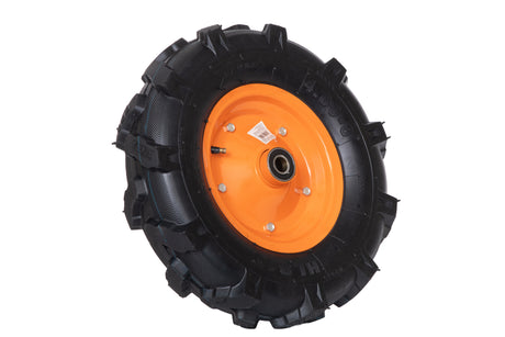 Roabe si carucioare, Roata roaba - tt - ax 20mm - rulment - crampoane - 4.00-8 4pr, 2, atomico.ro