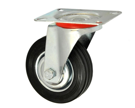 Utilaje Constructii, Roata carucior 5 - talpa metal - rulment - 125/37.5-50, atomico.ro