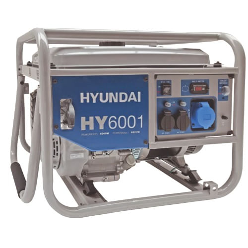 Generator de curent pe benzina  HYUNDAI, 6 Kw HY6001, 1, atomico.ro