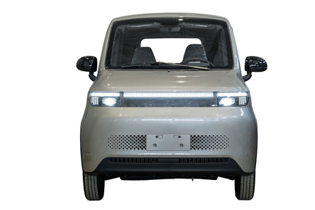 Mașini electrice fără permis, Masina electrica fara permis BLADE Vibe Plus, 4000W, 25 km/h, aer conditionat, silver, 5, atomico.ro