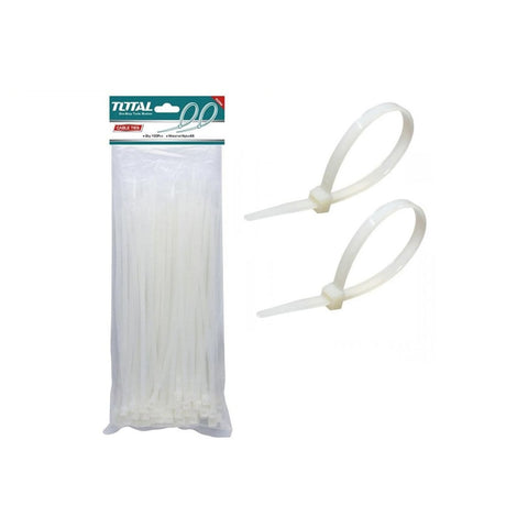 Menghine si cleme de fixare, Coliere de plastic TOTAL - 100buc - 600mm, atomico.ro