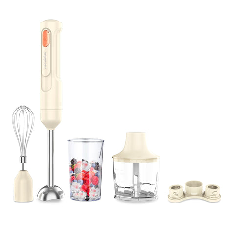 Electrocasnice mici, Blender vertical fara fir Decakila cu tocator, 60W, capacitate 500ml, 1, atomico.ro