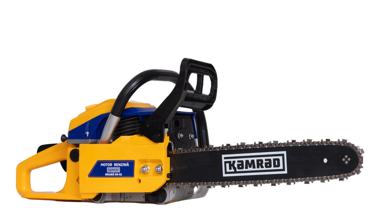 Drujba pe benzina Kamrad KR-52, 5.8CP, 52cc, 2 lame 2 lanturi, 3, atomico.ro