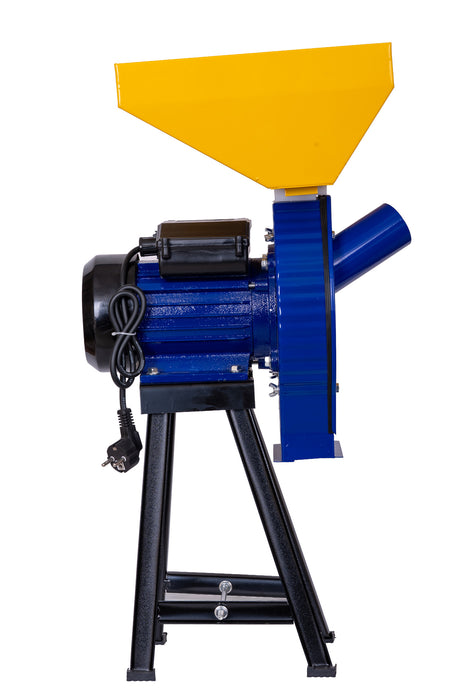 Mori Cereale si Batoze Porumb, Moara cu suport metalic pentru cereale si stiuleti de porumb KAMRAD KMRS1S, 3900 W, 4 site incluse, capacitate 200 kg/h, 2, atomico.ro