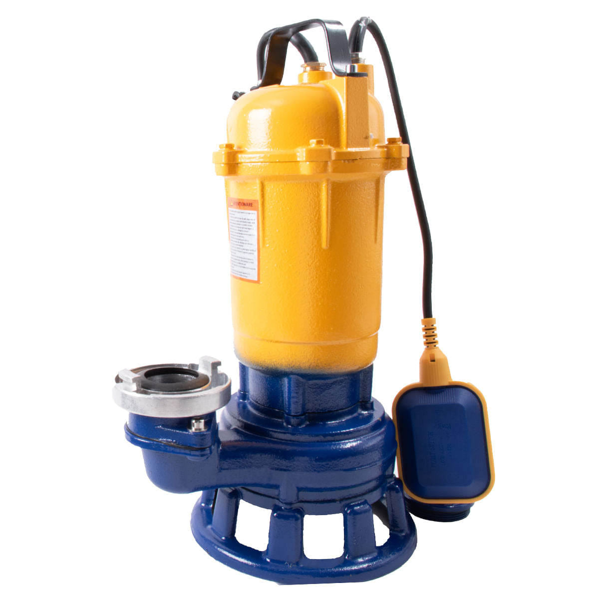 Pompa submersibila de apa murdara cu tocator Kamrad WQCD-K3300, 1300W, 25000 l/h, adancime 8m, 1, atomico.ro