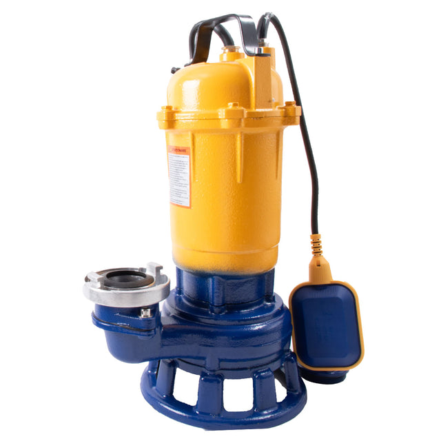Pompa submersibila de apa murdara cu tocator Kamrad WQCD-2900D, 3300W, 25000 l/h, adancime 8m- Resig