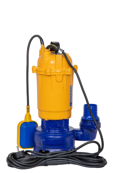 Pompe apa murdara cu tocator, Pompa submersibila de apa murdara cu tocator Kamrad WQCD-K3300, 1300W, 25000 l/h, adancime 8m, 4, atomico.ro